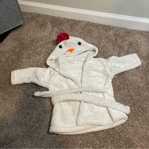 Adorable Chicken Hooded Baby Robe